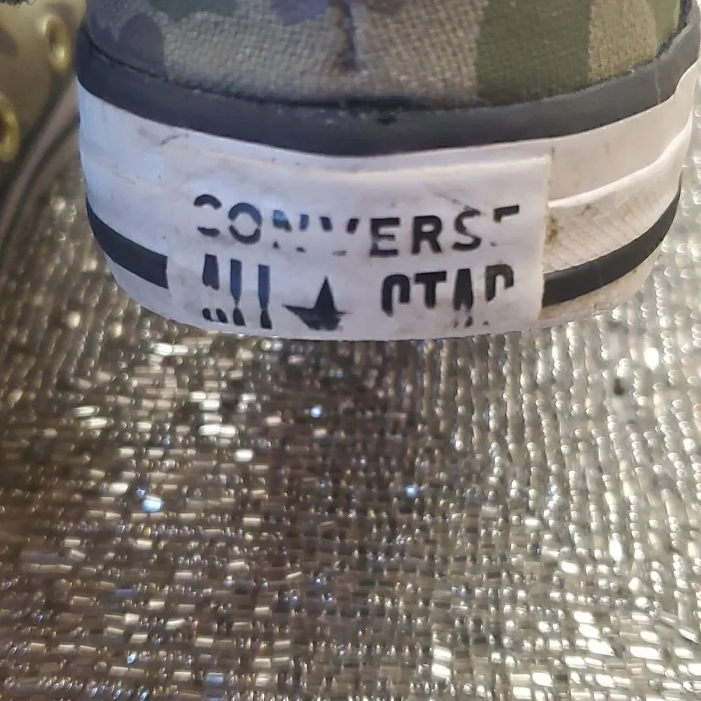 CONVERSE Kids All-Star Block Party Camo Sneakers - Size 2‎
